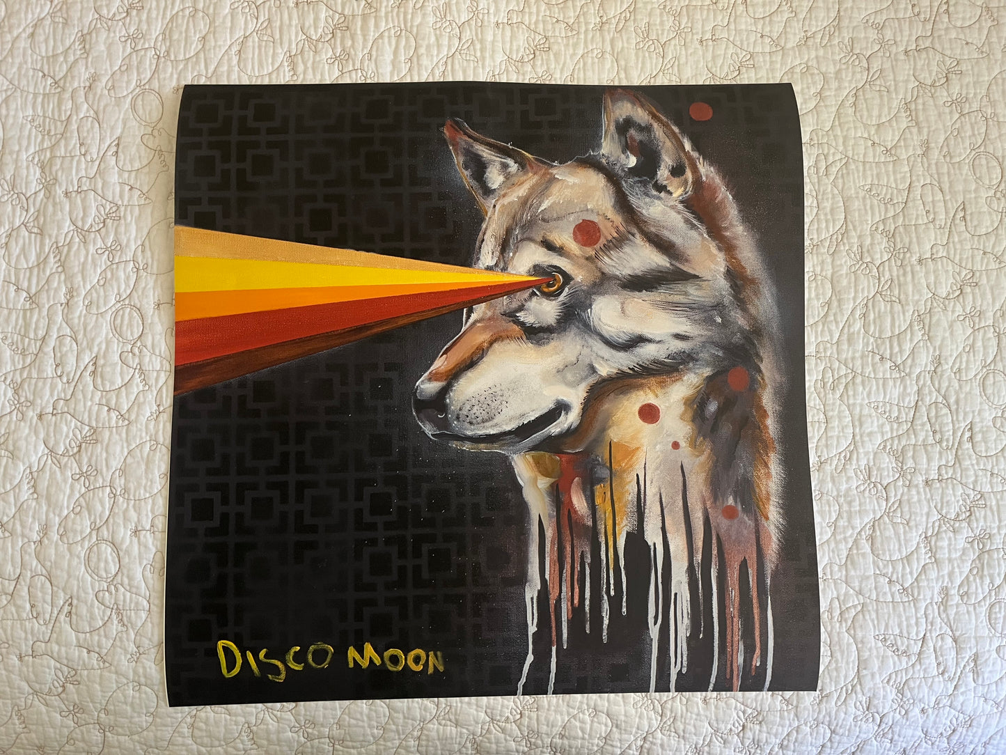 Jason Cruz - Dance Moon (Large print 20" x 20")